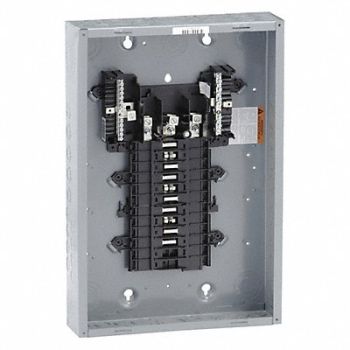 SQUARE D Load Center 125A Lug 3 Phase 20 Spaces, 1D405