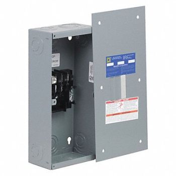 SQUARE D Load Center 60A Lug 3 Phase 3 Spaces, 1D411