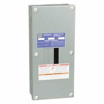 SQUARE D Load Center 60A Lug 3 Phase 3 Spaces, 1D413