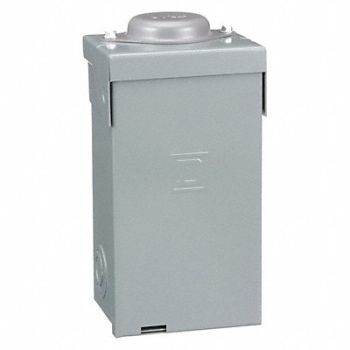 SQUARE D Load Center 70A Lug 1 Phase 2 Spaces, 1D511