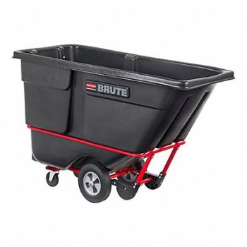 BRUTE Tilt Truck Standard 1 cu yd. Black, 1D653