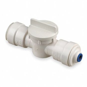 WATTS Stop Valve 1/2 x 1/4 In Polysulfone, 1DAT1