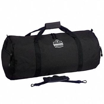 ERGODYNE Duffel Bag Soft-Sided Polyester Black, 1DAX1