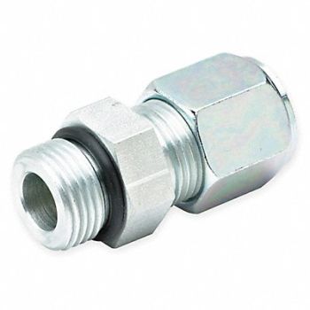 PARKER Strt Connect 316 SS CompxMale SAE 1/2In, 1DCW3