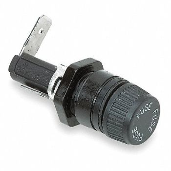 BUSSMANN Fuse Holder 0 to 20A Glass/Ceramic 1 Pl, 1DD33