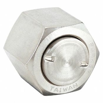 PARKER Cap 316 SS Comp 3/4In, 1DDP4