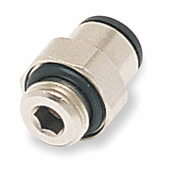 LEGRIS Male Connector Tube x BSPP 16mm 1/2 In, 19D042
