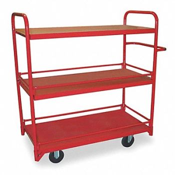 DAYTON Utility Cart 1 200 lb Steel, 1DE94