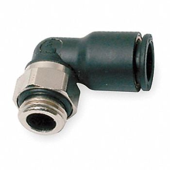 LEGRIS Male Elbow Thread Size 1/2 In BSPP PK10, 1DEV1