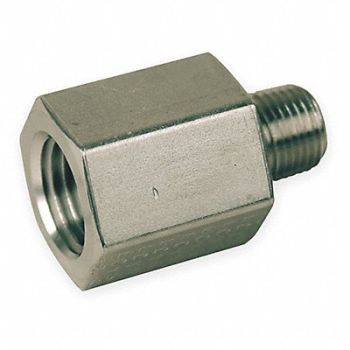 PARKER Reducing Adapter Carbon Steel 1/4 in, 20ZA08