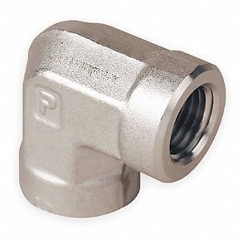 PARKER 90 Elbow 316 SS 1/8 in Pipe Size FNPT, 5UNH2