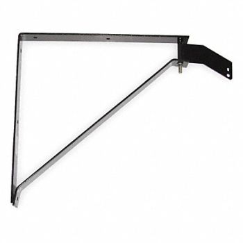 MULTIFAN Mounting Bracket Wall Black, 1DGZ2