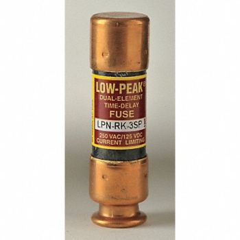 BUSSMANN Fuse Class RK1 3A LPN-RK-SP Series, 1DH09
