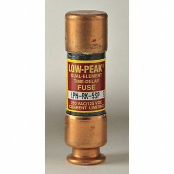 BUSSMANN Fuse Class RK1 5A LPN-RK-SP Series, 1DH14