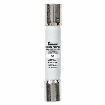 BUSSMANN Fuse Class G 50A SC Series, 1DH45