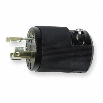 HUBBELL Plug 125VAC 15A L5-15P 2P 3W 1PH, 1DJJ1