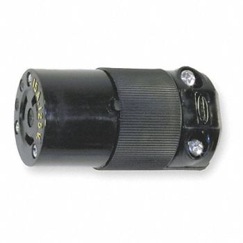 HUBBELL Connector 125VAC 15A L5-15R 2P 3W 1PH, 1DJJ2