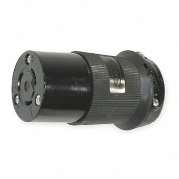 HUBBELL Connector 125VAC 20A L5-20R 2P 3W 1PH, 1DJJ4