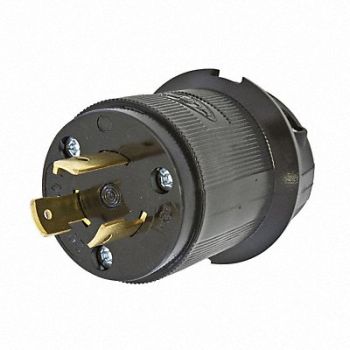HUBBELL Plug 250VAC 20A L6-20P 2P 3W 1PH, 1DJJ7