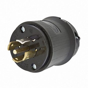 HUBBELL Plug 120/208VAC 20A L21-20P 4P 5W 3PH, 1DJK2