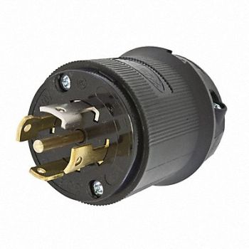 HUBBELL Plug 120/208VAC 30A L21-30P 4P 5W 3PH, 1DJK4