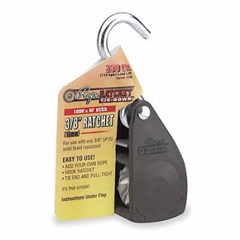 Rope Ratchet Hook 3/8 In.W Nylon, 1DJP6
