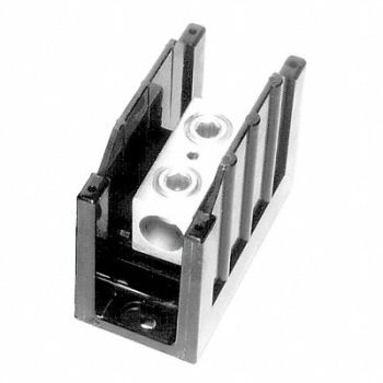 BUSSMANN Power Distr Block Al/Cu 600V AC/DC, 1DK67