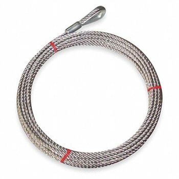 DAYTON SS Cable 5/16 In 100 Ft 1800 Lb Capacity, 1DLD6