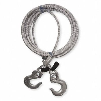 DAYTON Emergency Tow Cable L20ft. 1960 lb., 1DLK5