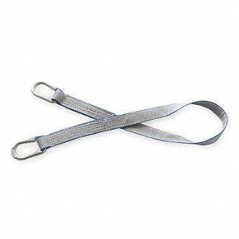 DAYTON Web Sling Steel Hardware 2 In W 6 Ft L, 1DNG4