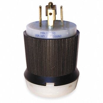 HUBBELL Plug 120/208VAC 20A L21-20P 4P 5W 3PH, 1DNV9