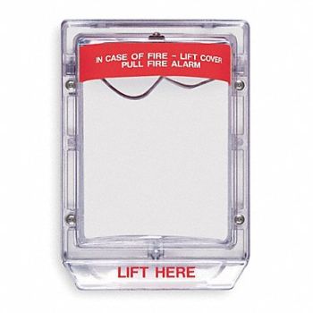 SAFETY TECHNOLOGY INTERNATIONAL Pull Station Guard Surface 3-3/16inD, 1DPD6