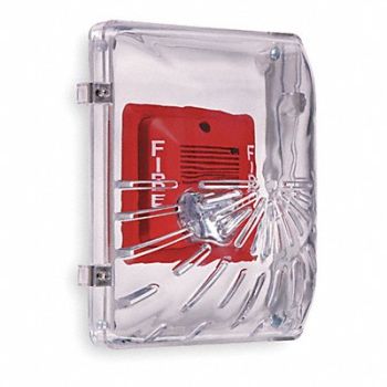 SAFETY TECHNOLOGY INTERNATIONAL Audible and Strobe Guard Flush 4inD, 1DPE2