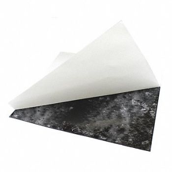 GRAINGER APPROVED Silicone Sheet 50A 12 x12 x3/16 Black, 43Z080