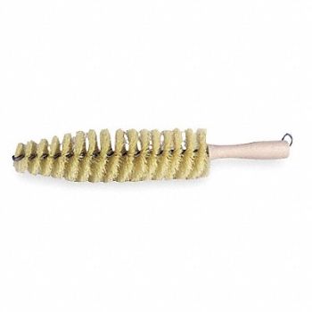 TOUGH GUY Spoke Brush 17 L White, 1VAH1