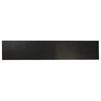 GRAINGER APPROVED Silicone Strip 50A 36 x4 x0.25 Black, 43Z090