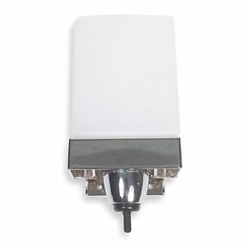 TOUGH GUY Liquid Soap Dispenser Silver Wall Mount, 1DYD5