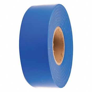 GRAINGER APPROVED Flagging Tape Blue 300 ft x 1-3/16 In, 1EC26