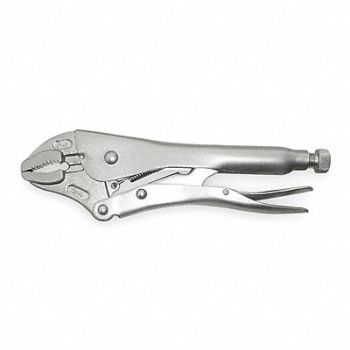 WESTWARD Locking Plier Plain Grip 10 L, 1ECE6