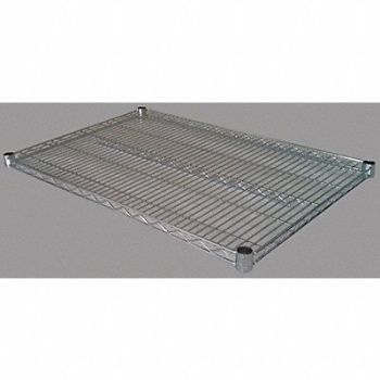 GRAINGER APPROVED Wire Shelf 24x66in LdCap 225lb, 1ECH4