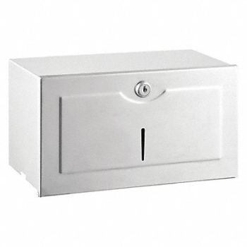TOUGH GUY Paper Towel Dispenser (400) Single Fold, 1ECK5