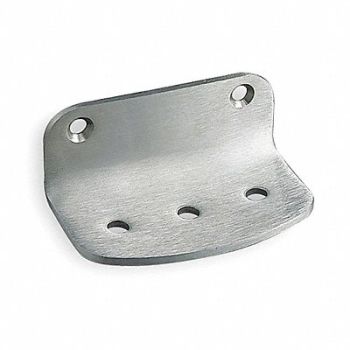 GRAINGER APPROVED Soap Dish Silver 5 in W, 1ECN7