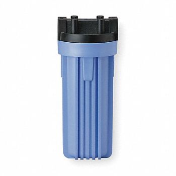 PENTAIR/PENTEK Filter Housing 12 1/4 H 5 1/8 Dia Blue, 1ECP4