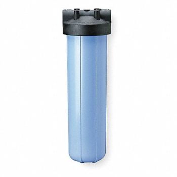 PENTAIR/PENTEK Filter Housing 23 3/4 H 7 1/2 Dia Blue, 1ECP6