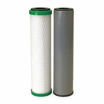 PENTAIR/PENTEK Filter Cartridge 0.5 micron 9 3/4 H PK2, 1ECZ6