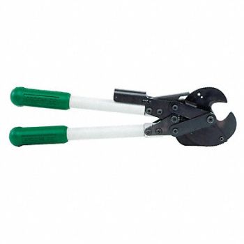 GREENLEE Ratchet Cable Cutter Shear Cut 19-1/8 In, 1ED71