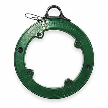 GREENLEE Fish Tape 1/8 In x 50 ft Steel, 1ED72