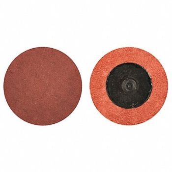 MERIT J0767 Quick-Change Sand Disc 2 in Dia TR PK100, 1EDL4