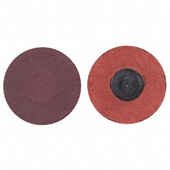 MERIT J0841 Quick-Change Sand Disc 3 in Dia TR PK50, 1EDU8