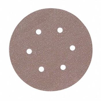 NORTON H5925 Hook-and-Loop Sand Disc 6 in Dia PK100, 1EDZ7